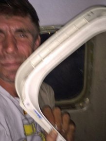 Man On Flight Says He Was Traumatized After A Window Fell Into His Lap