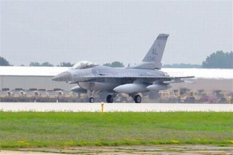 F-16 Landing Mishap 