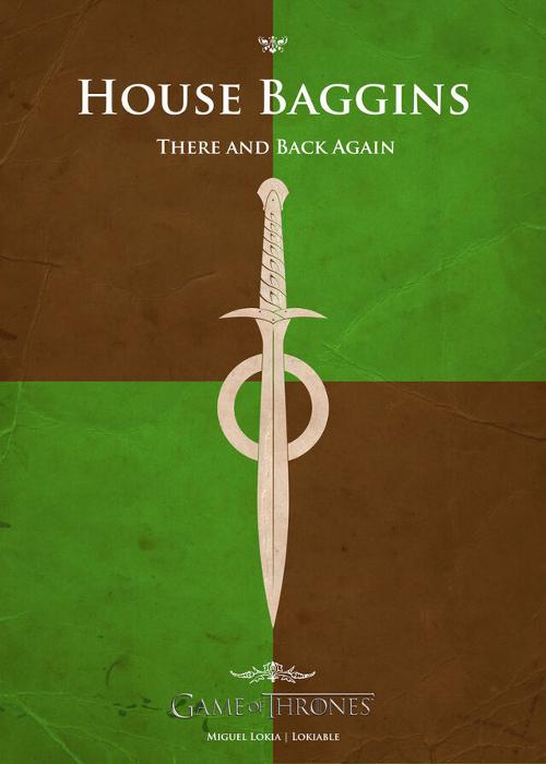 If Famous Pop Culture Characters Had Their Own Game of Thrones House Symbols