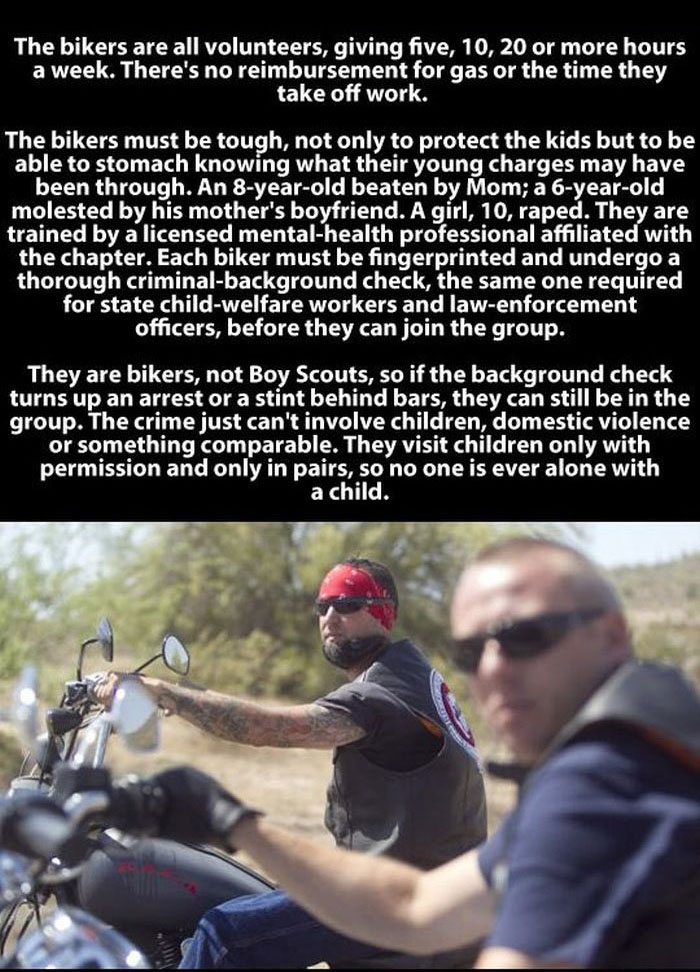 This Biker Gang Will Restore Your Faith In Humanity