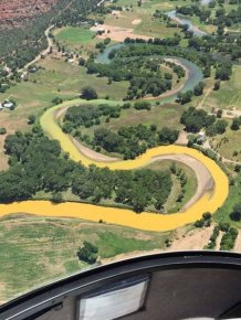 The Animas River Is Running Orange