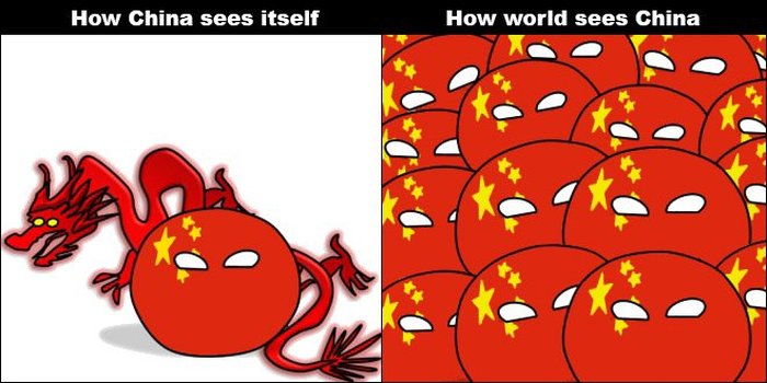 How Each Country Sees Itself Compared To What The Rest Of The World Sees