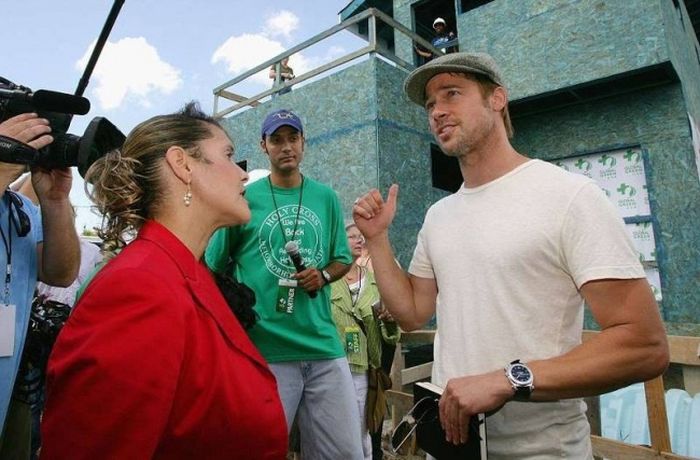 Brad Pitt Helps To Rebuild Homes In New Orleans