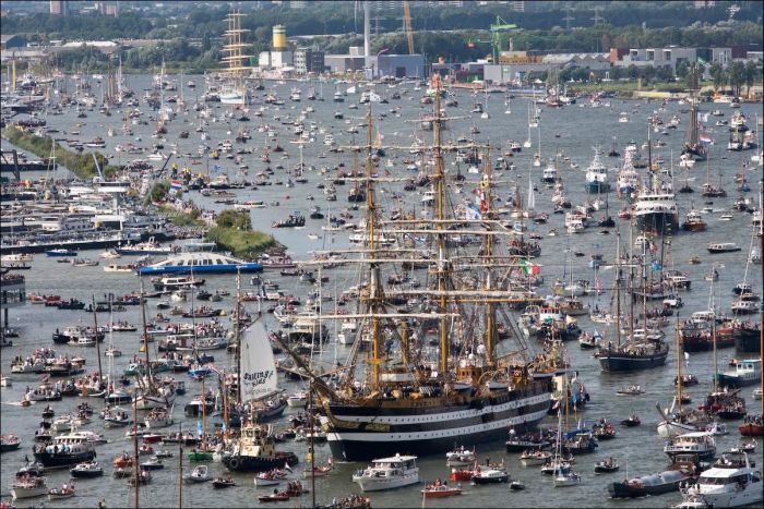 The Sail Amsterdam Festival Kicks Off With A Massive Gathering Of Boats