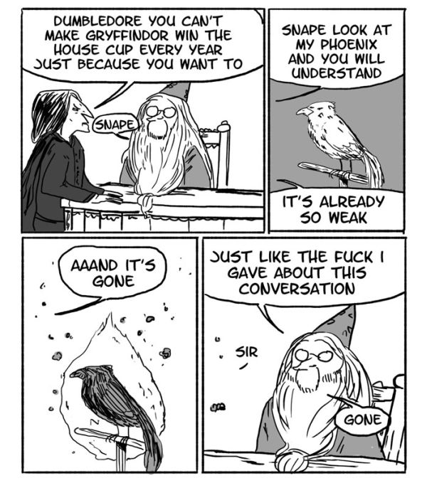 Dumbledore Shows Off His Sassy Side In These Funny Harry Potter Comics