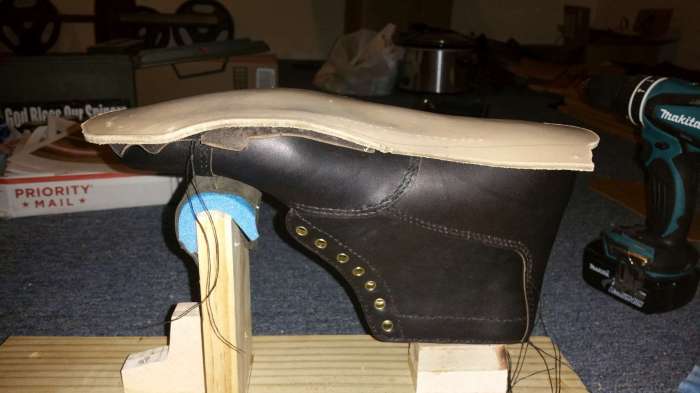 See What It Looks Like When You Make A Pair Of Boots From Scratch