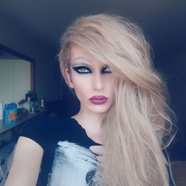 This Man Used The Power Of Makeup To Transform Himself Into A Woman