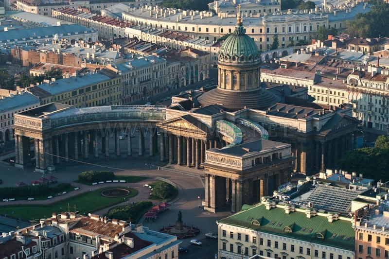 St. Petersburg from the Sky