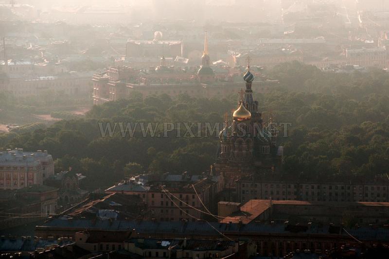 St. Petersburg from the Sky