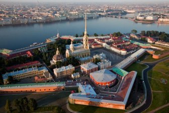 St. Petersburg from the Sky