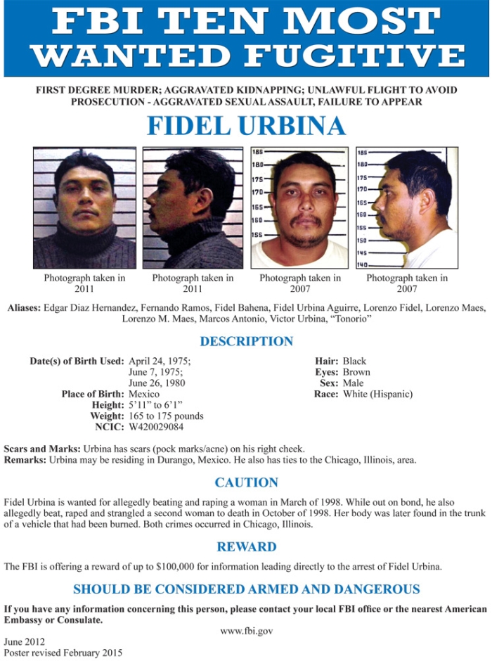 FBI Ten Most Wanted Fugitives