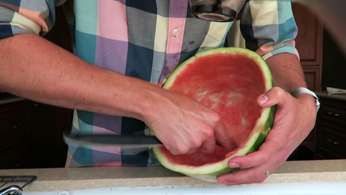 How To Skin A Watermelon