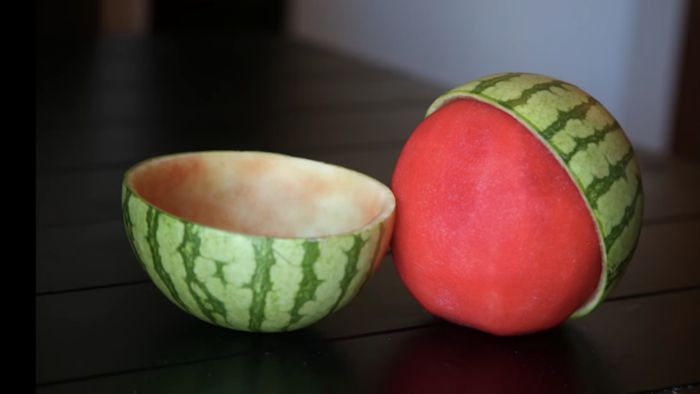 How To Skin A Watermelon