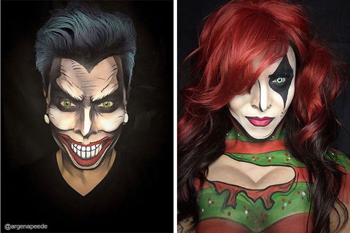 Makeup Artist Turns Himself Into Superheroes