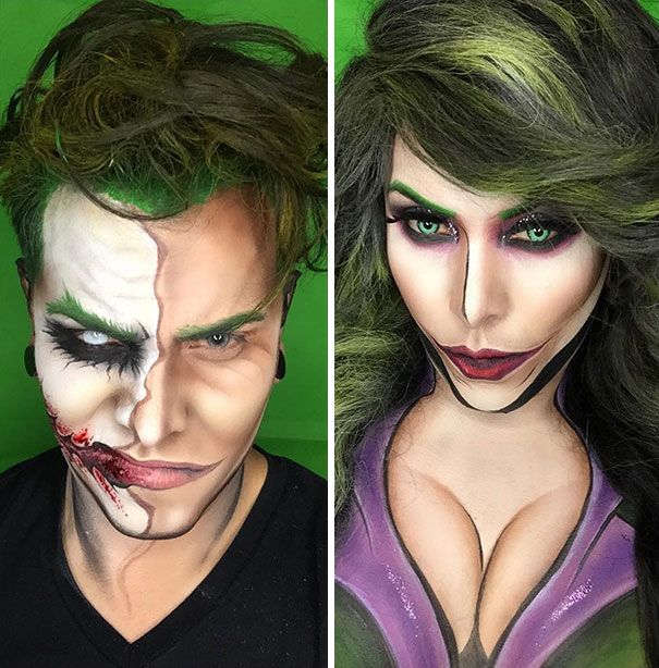 Makeup Artist Turns Himself Into Superheroes