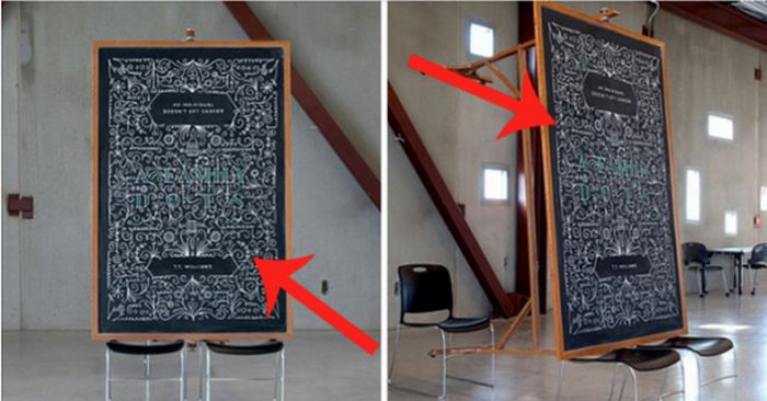 Smart Chalkboard Graffiti Prank