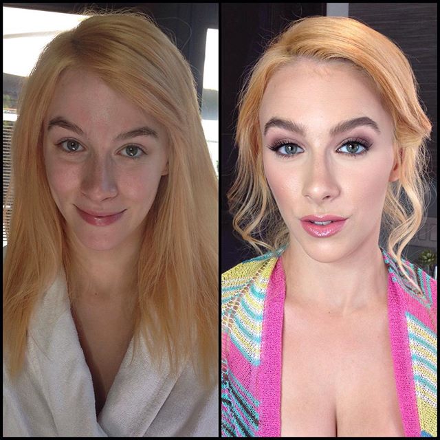 Girls With And Without Makeup, part 5