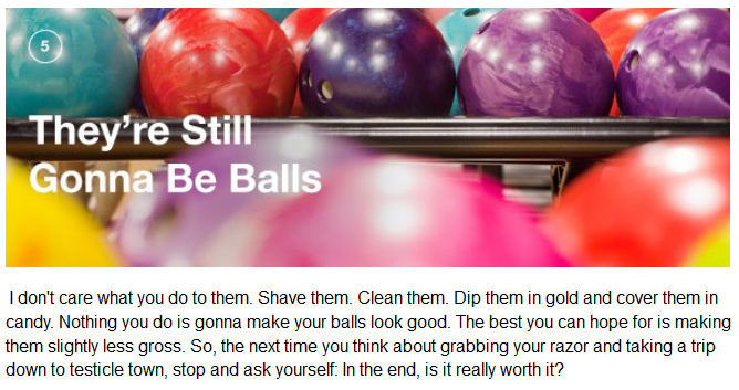 5 Reasons Why Shaving Your Balls Is A Bad Idea
