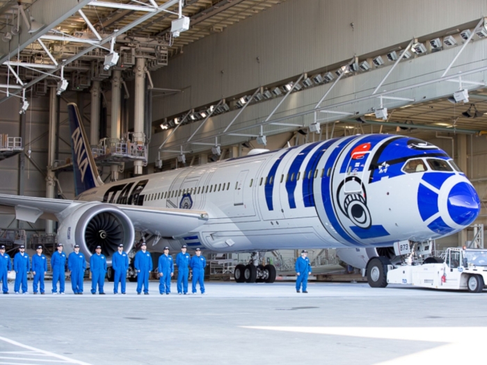 New Japanese Aircraft Debuts With A Star Wars Theme