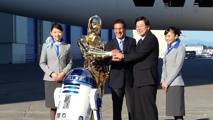 New Japanese Aircraft Debuts With A Star Wars Theme