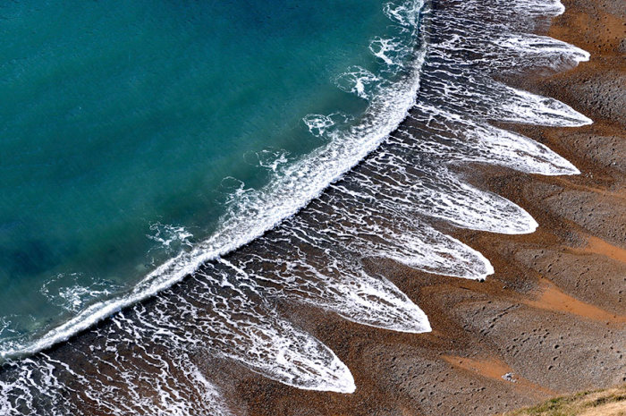 Scientists Can't Seem To Explain These Bizarre Beach Patterns