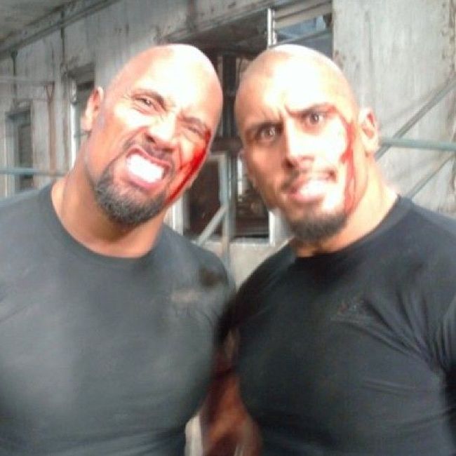 Meet The Rock's Stand In Double Who's Also His Cousin