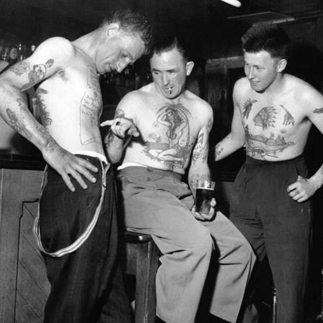 Vintage Pictures That Capture The Golden Age Of Tattoos
