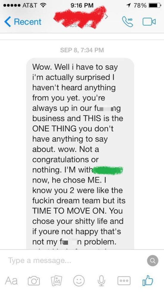 Fiance’s Ex-Girlfriend Was Just Minding Her Business When This Happened