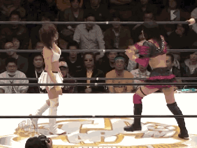 Japanese Wrestling Girls Take Each Other To The Limit