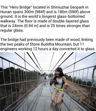 China Is Home To The World's Longest Glass Bridge And It's Insane