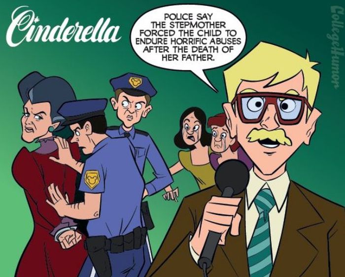 What Disney Movies Would Be Like If They Had Cops