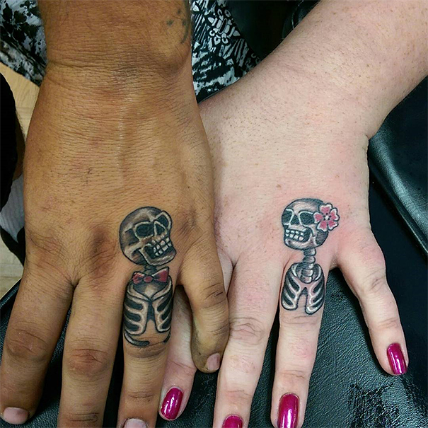 These Brave Couples Decided To Ditch The Wedding Rings And Get Tattoos Instead