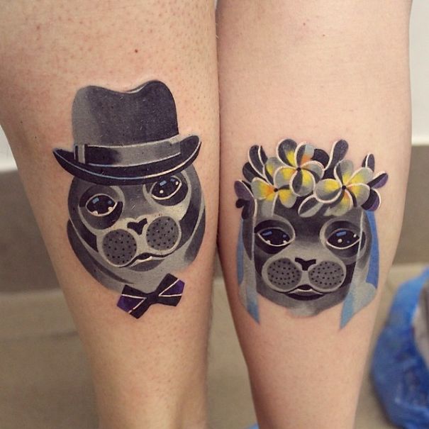 These Brave Couples Decided To Ditch The Wedding Rings And Get Tattoos Instead