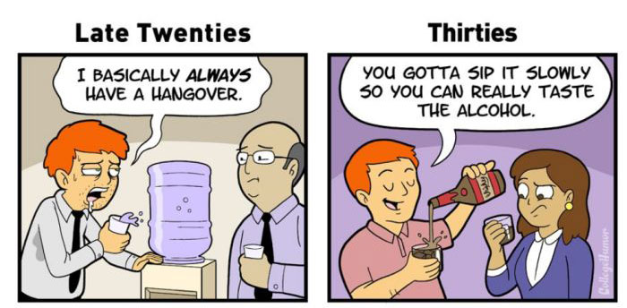 What Drinking is Like Throughout The Different Stages Of Life