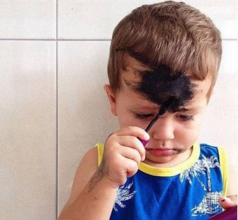 Pictures That Prove Little Kids Are Completey Insane