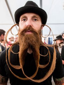 The Most Epic Facial Hair From The 2015 World Beard And Moustache Championships