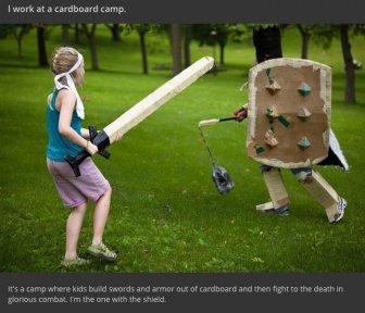 Cardboard Camp Introduces Your Kids To Roleplaying And Epic Battles