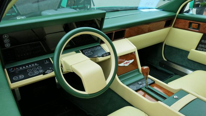 The Interior Of An Aston Martin Lagonda Is Out Of This World