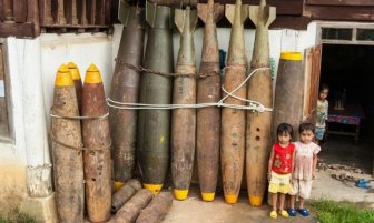 Citizens Of Laos Use Unexploded Bombs For Unexpected Purposes