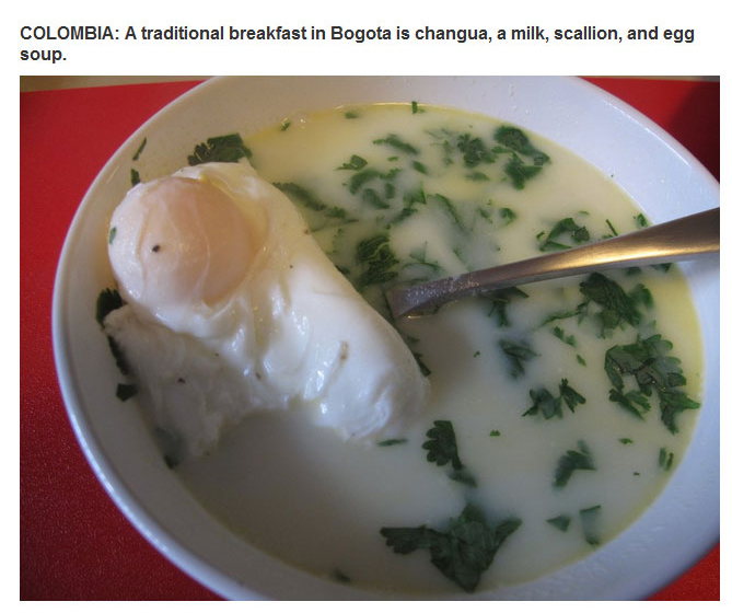 What Countries Around The World Eat For Breakfast