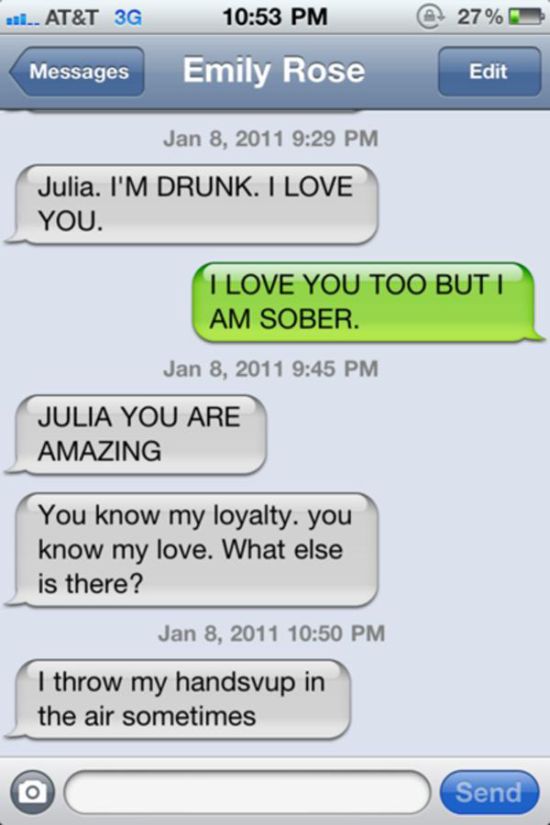 Ridiculous Drunk Texts That You Need To Read To Believe
