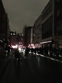 London Goes Dark During Power Outage