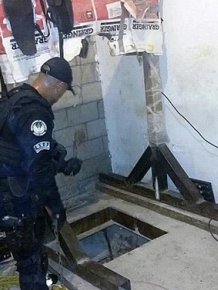 Mexican Authorities Discover Drug Tunnel Stretching Across The US Border
