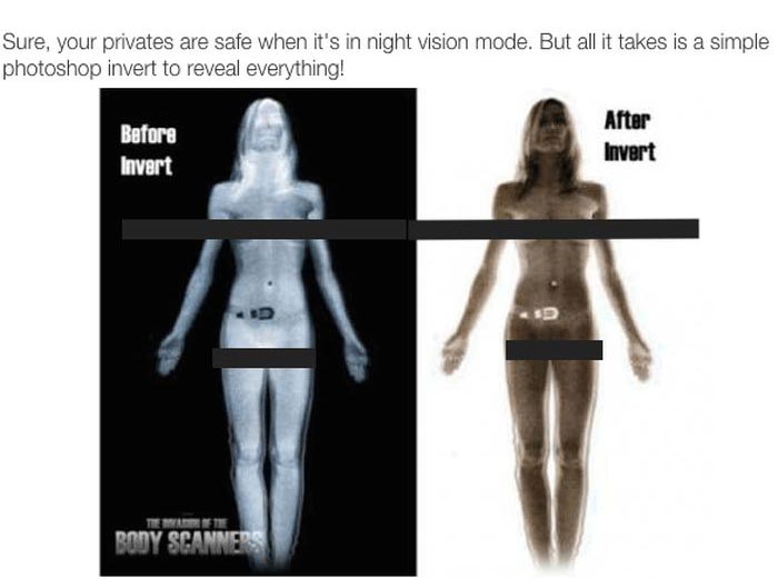 It Turns Out Nothing's Really Private About Full Body Scan Images At The Airport