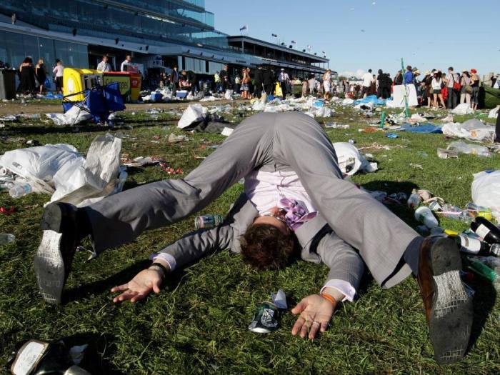 Cars Aren't The Only Thing Getting Wrecked At The Races