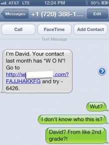 This Dude Had The Perfect Response When He Got Spam Texted