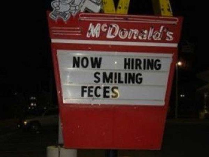 Hilarious Fast Food Signs That Would Definitely Make You Stop