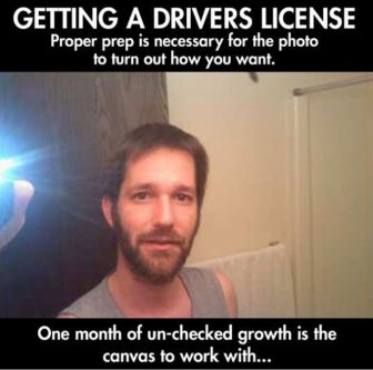 Man Totally Trolls The DMV With An Epic License Photo