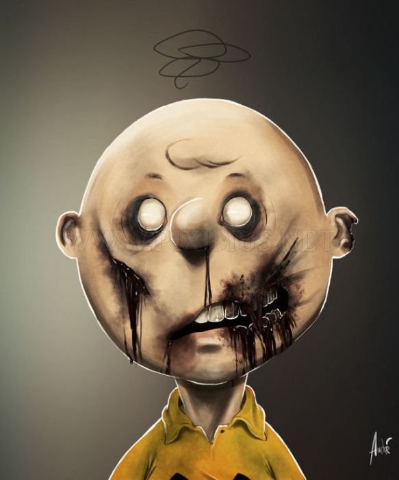 Zombie Cartoon Characters 