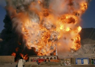 NATO Oil Tanker Exploded In Pakistan 